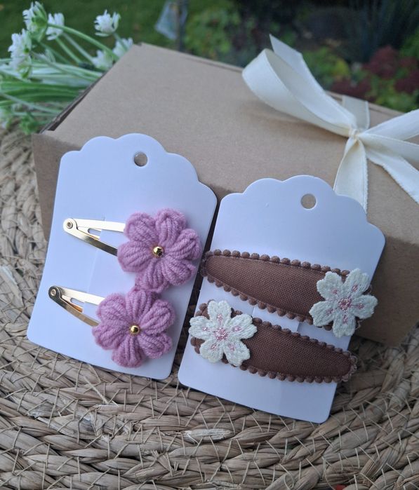 Zestaw spineczek do włosów na prezent