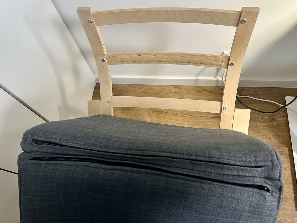 Fotel bujany krzesło Ikea POANG doskonały stan