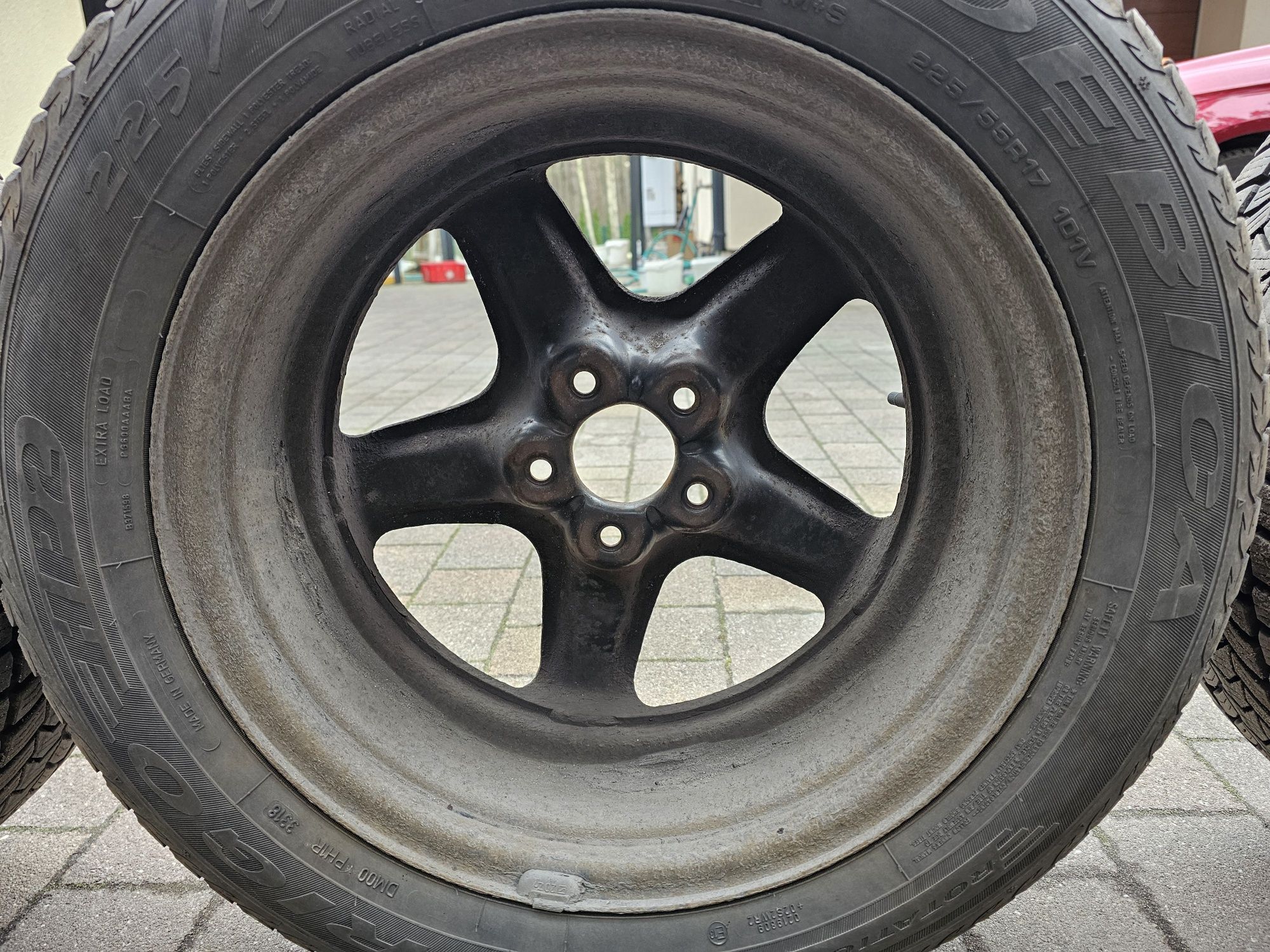 Komplet kół zimowych 17 opel insignia B 5x115 225/55 dębica