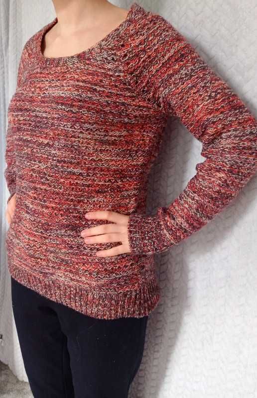 Melanżowy sweter GDM r. 34 - 36