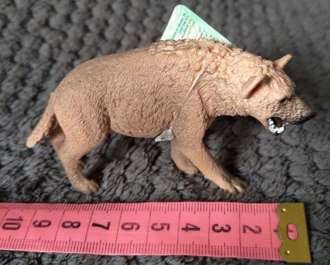 ZOO dzikie zwierzęta hiena figurka tworzywa