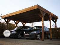 Wiata garażowa CARPORT OPTIMUM 600x550 cm Solidna