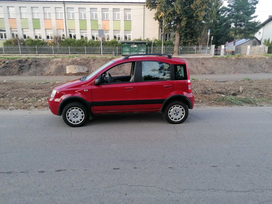 Fiat panda 4x4 CLIMBING klimatronik ABS el. lusterka WSPOMAGANIE