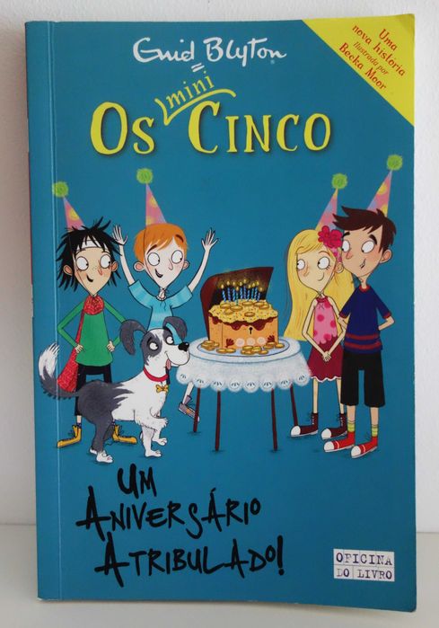 Livro Os Mini-Cinco: Um Aniversário Atribulado! N.º 9 * Envio gratuito