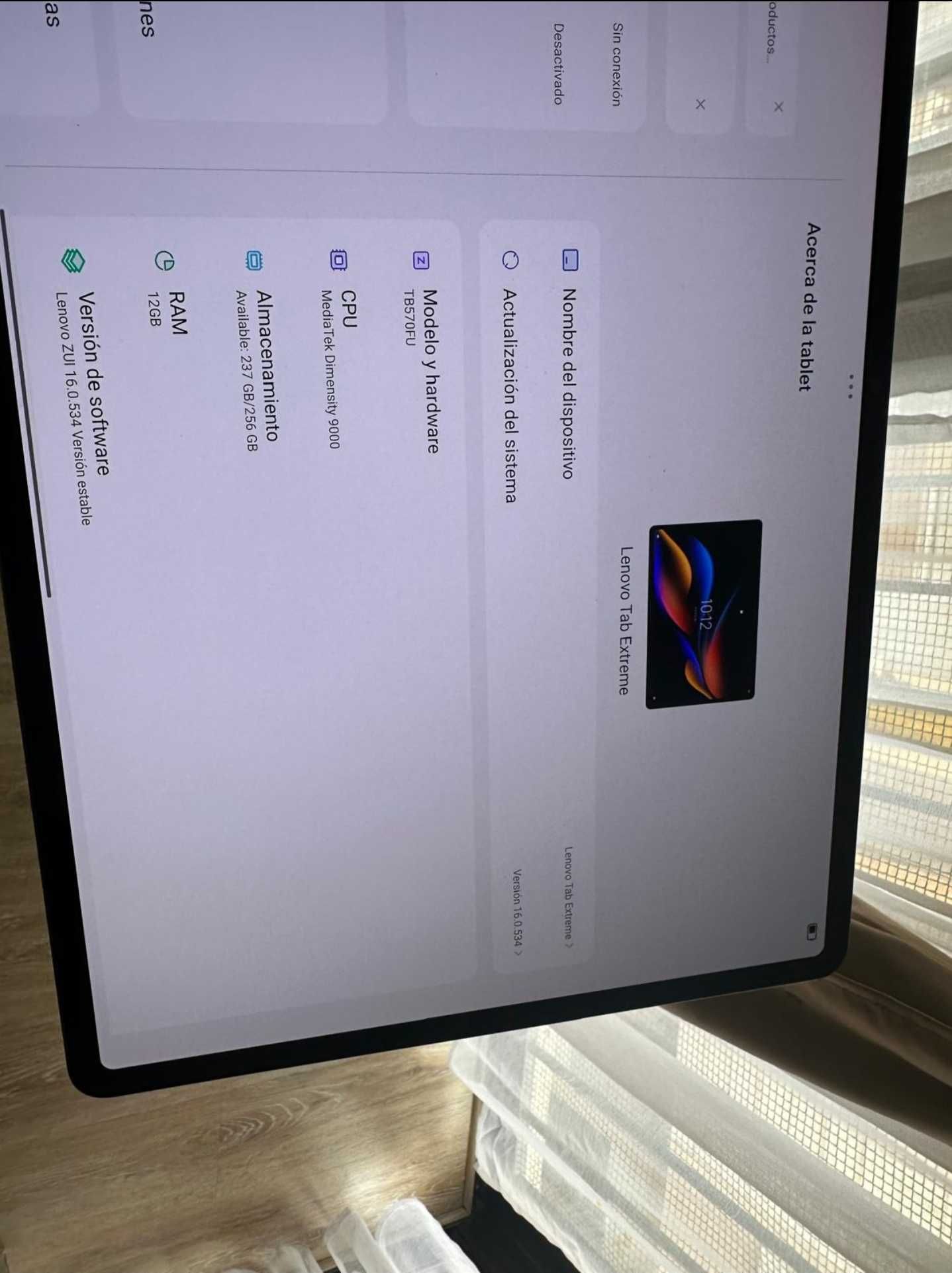 Lenovo Tab Extreme 14,6" Oled 256gb Hdmi input
