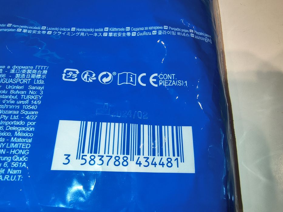 Uprząż wspinaczkowa