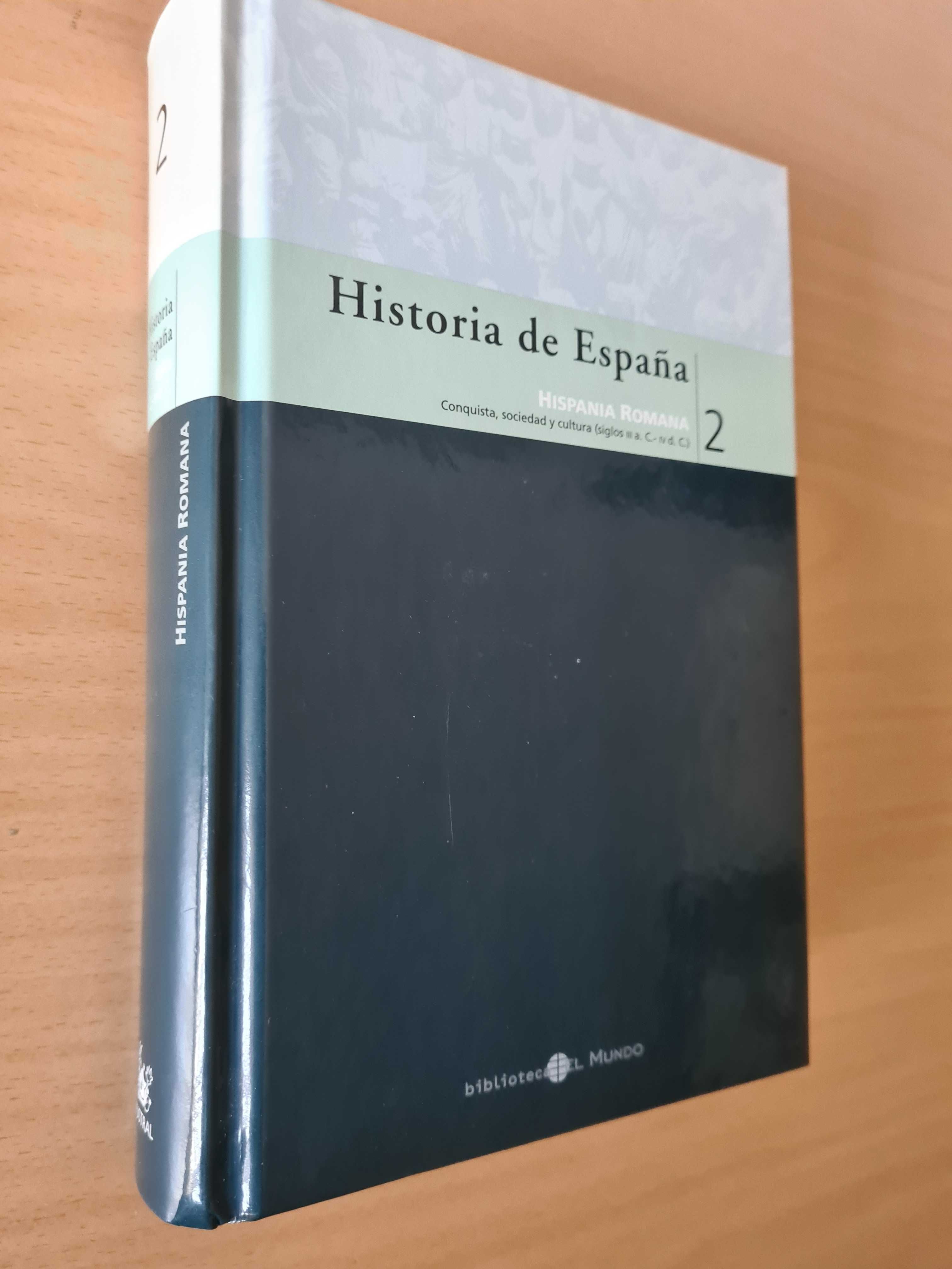 Livro "Historia de España - España Romana" José Manuel Roldán