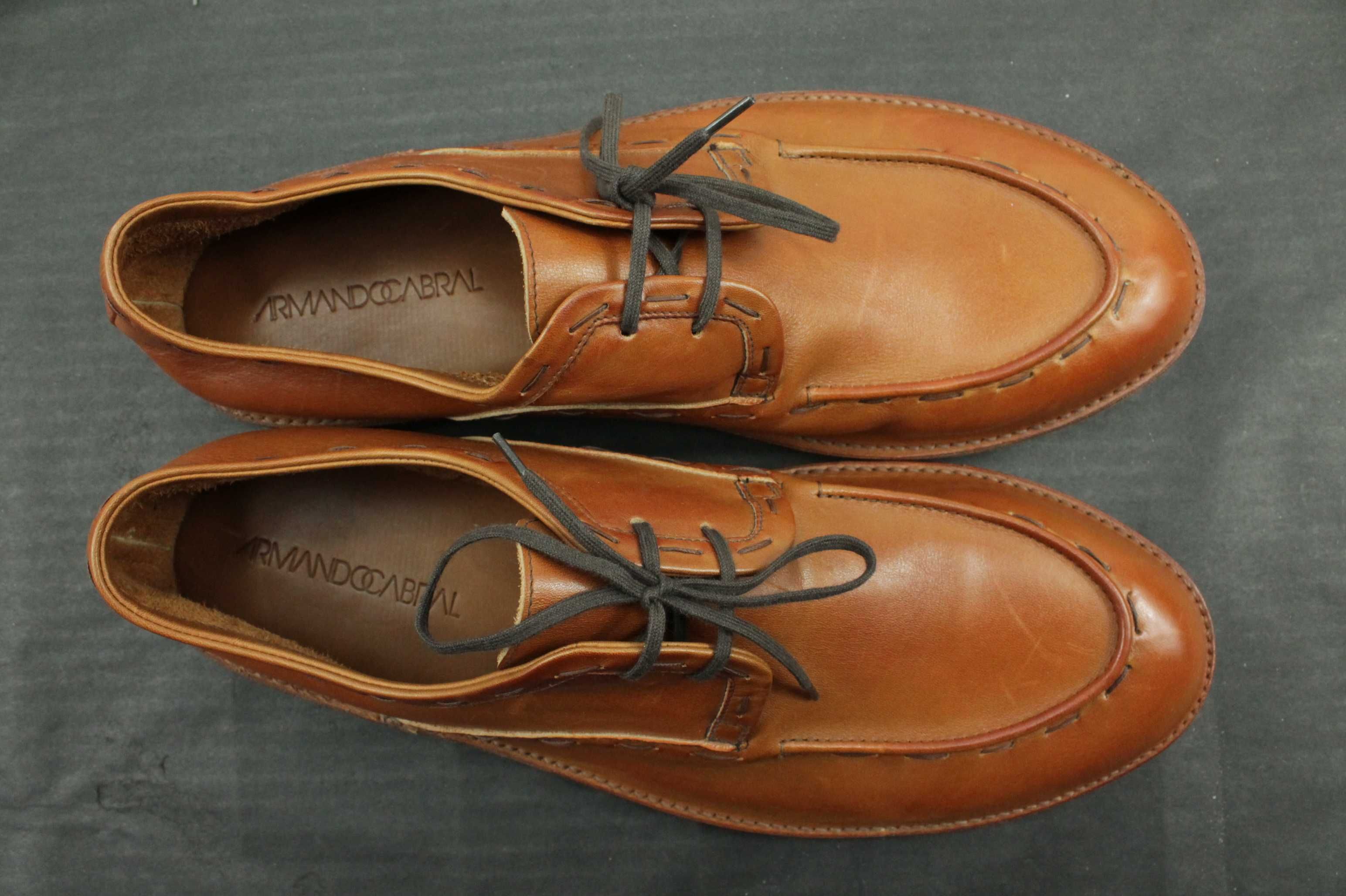Дизайнерські шкіряні туфлі дербі Armando Cabral "Leonard" Derby 45
