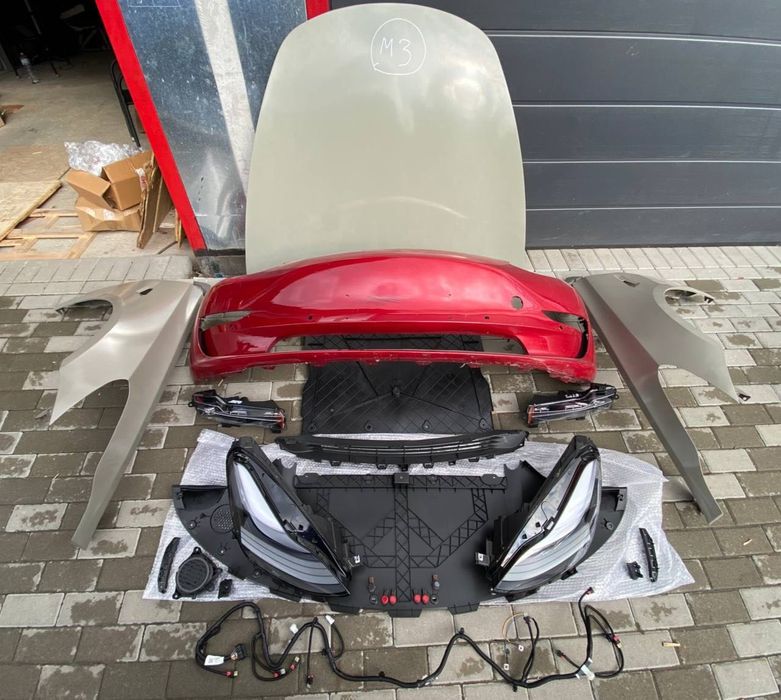 ПТФ туманка гологенка Tesla model 3 Y Америка Европа UP level повні