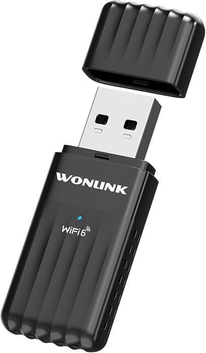 Adapter Usb Wifi6 + Bluetooth 5.3 Wonlink 2W1, 900M, Dual-Band, Win