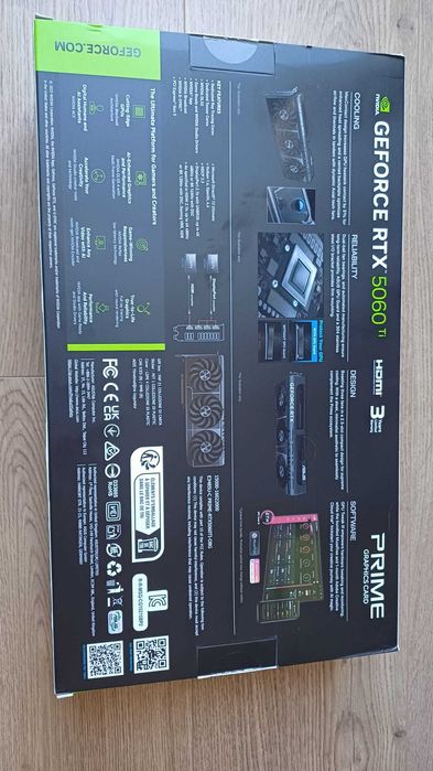 Karta graficzna ASUS GeForce RTX 5060 Ti Prime OC 8GB DLSS 4