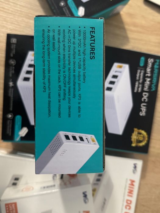 UPS power bank для роутера/відеокамер 5/9/12 вольт