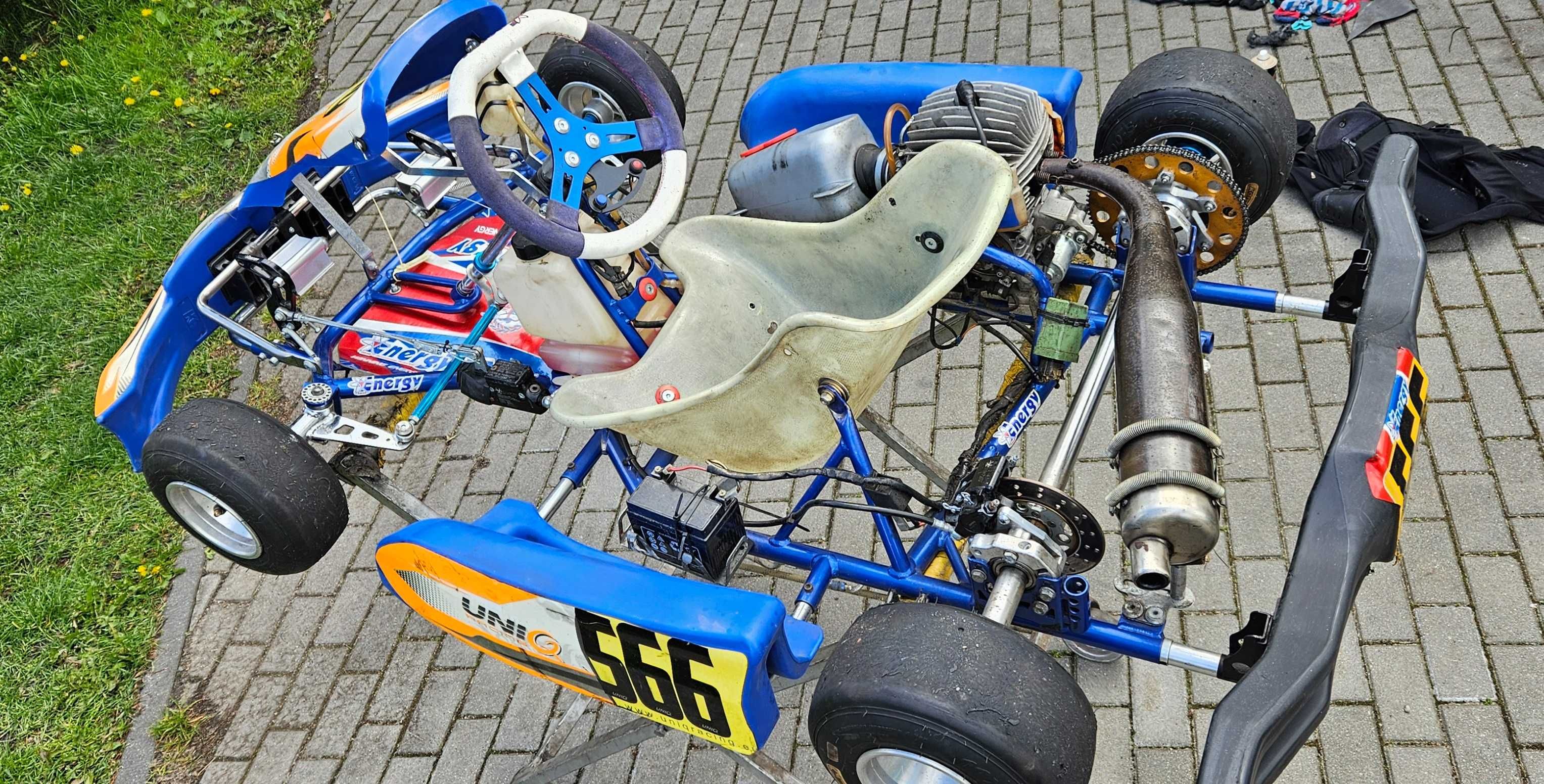 Gokart spalinowy 60cc dla dziecka 4-7 lat