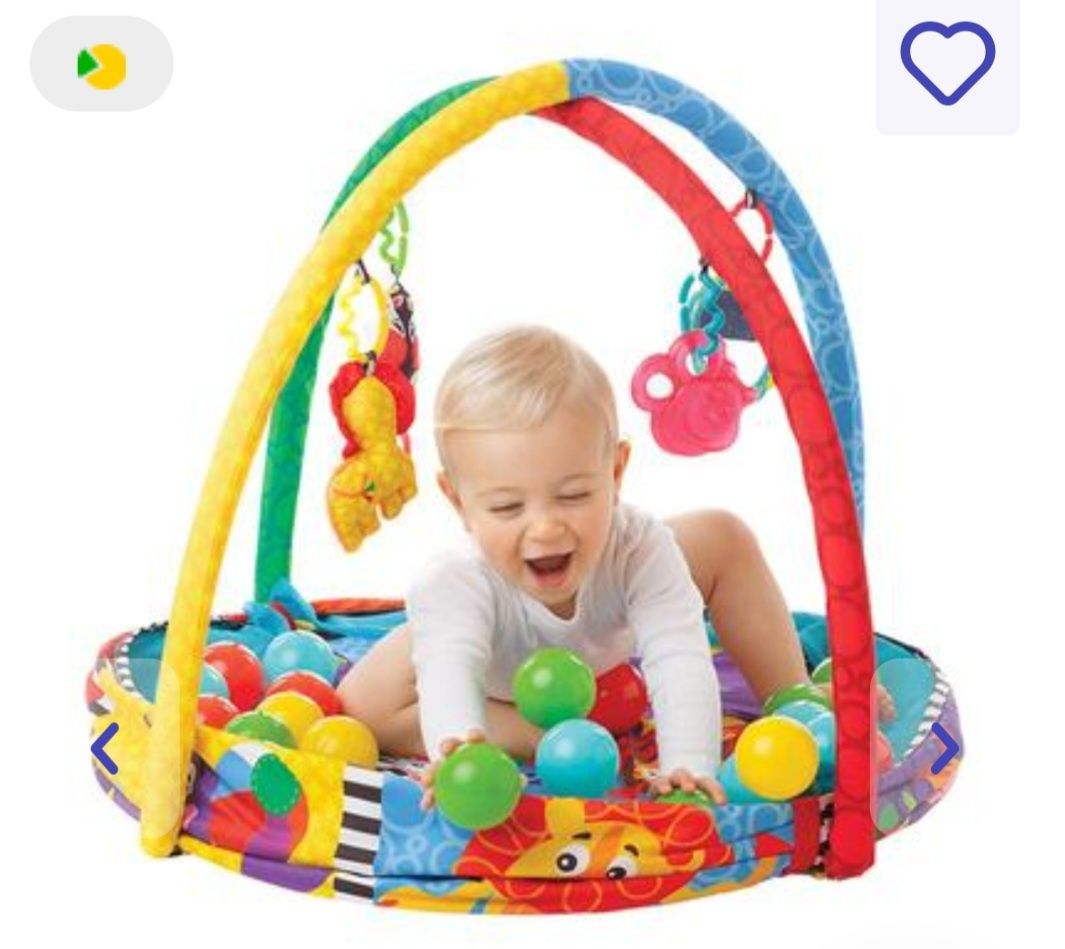 Ігровий килимок play gro, ігровий бассейн, басейн з шариками, ігровий