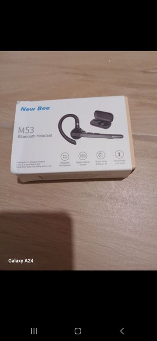 Блютуз гарнітура для водія New Bee M53
