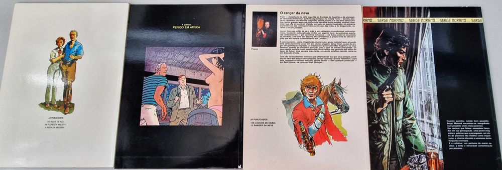 4 Bandas Desenhadas Meribérica / Liber 80's