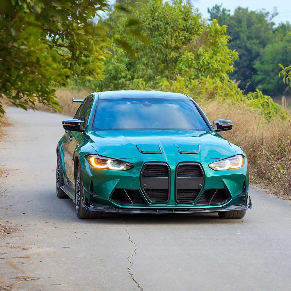 Dokładka Zderzaka Splitter  PRZÓD BMW G80 G81 G82 G83 CARBON