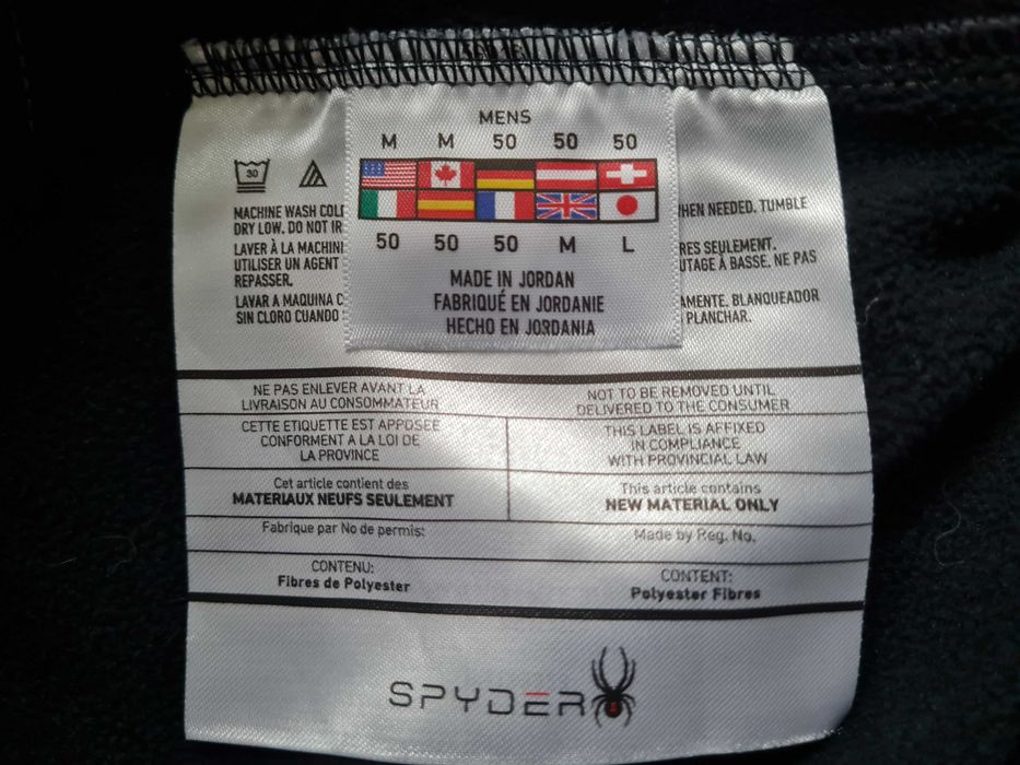 Kurtka soft shell Bluza SPYDER szara Medium USA Army USMC US Navy