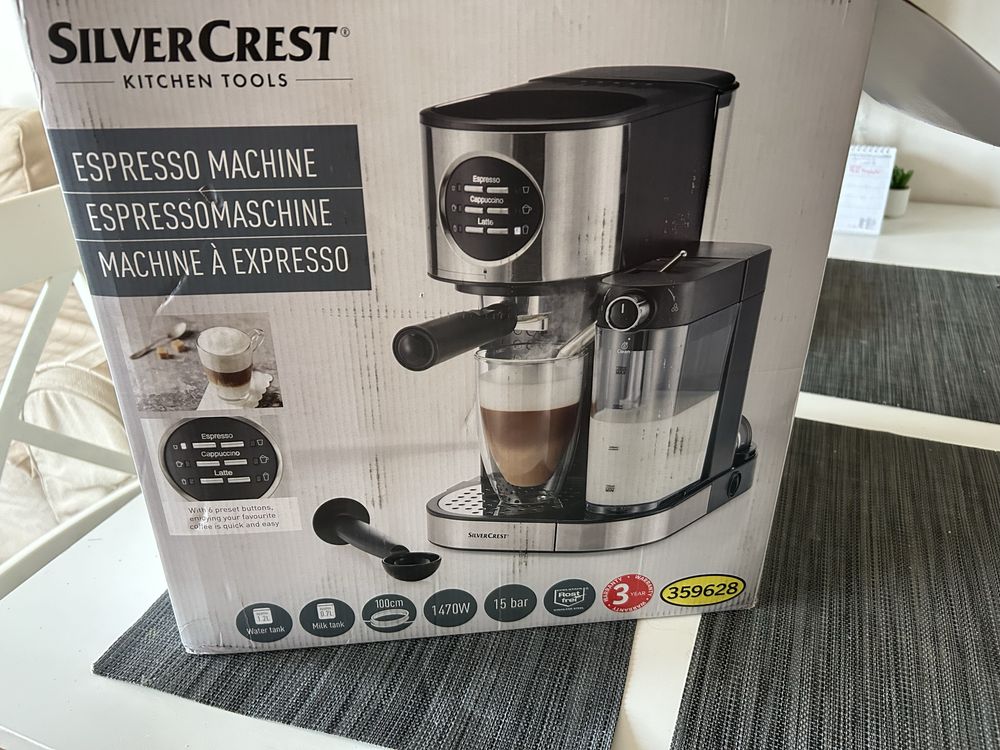 Nowy ekspres do kawy Lidl silvercrest