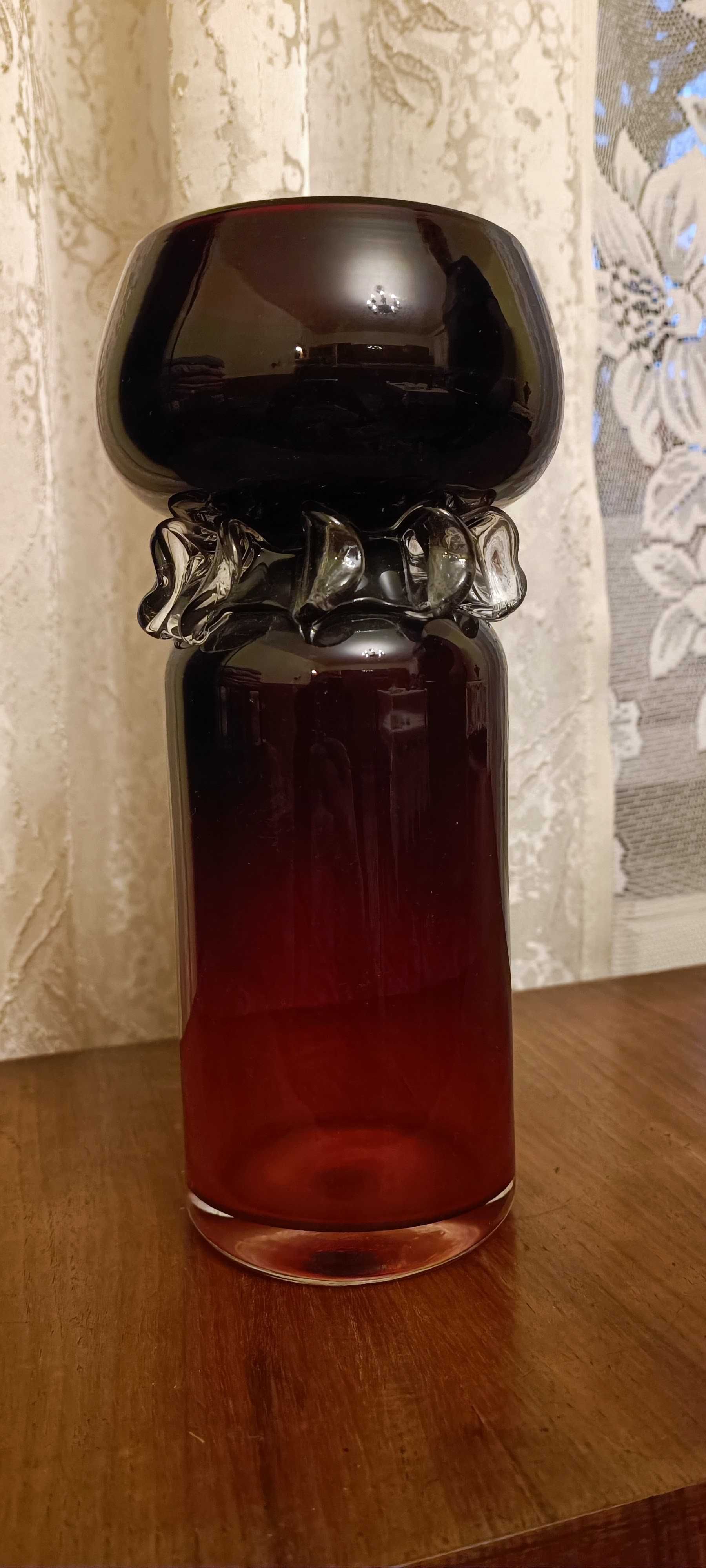 stare szkło PRL antyk wazon flakon