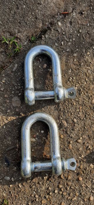 Wyprzedaż garażowa szekle haki dwustronne nowe