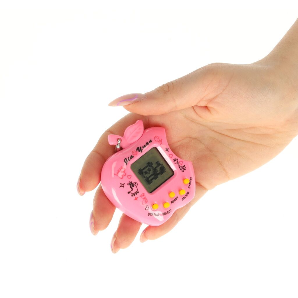 Zabawka Tamagotchi Elektroniczna Gra Jabłko Różowe