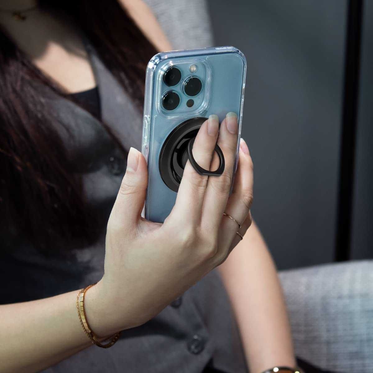 Держатель для iPhone для Samsung Spigen O-Mag MagFit Magnetic