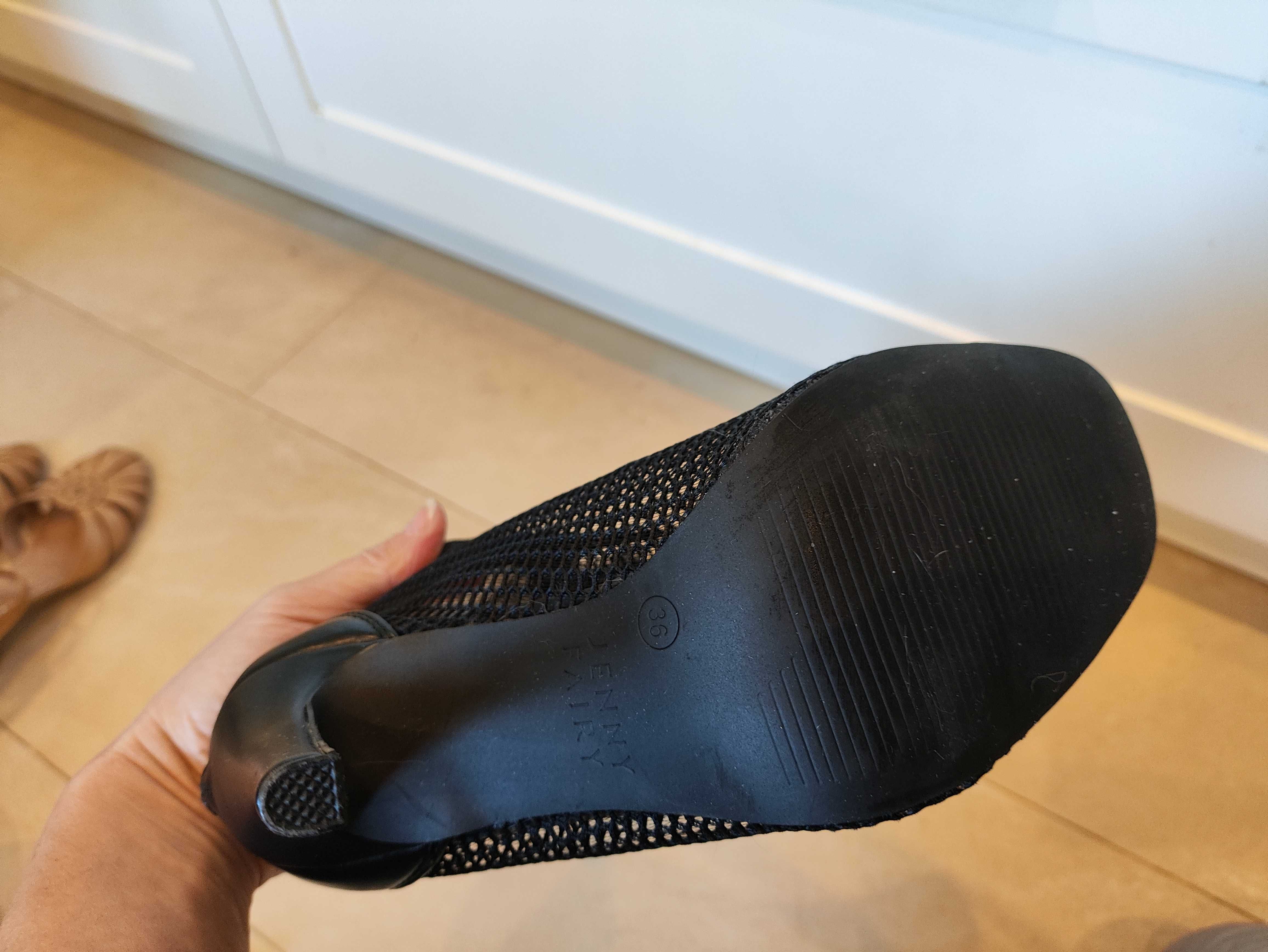 Nowe Damskie buty botki, szpilki siatka Jenny Fairy 36