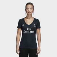 Camisola Real Madrid Feminina 2018/2019 preta camisa - S - NOVA