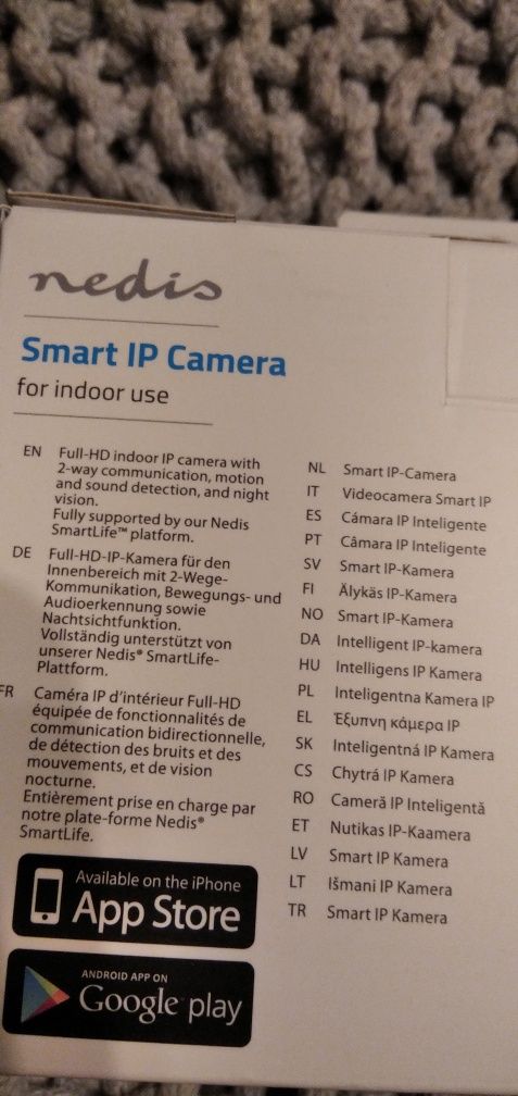 Kamera Nedis Smart Ip camera