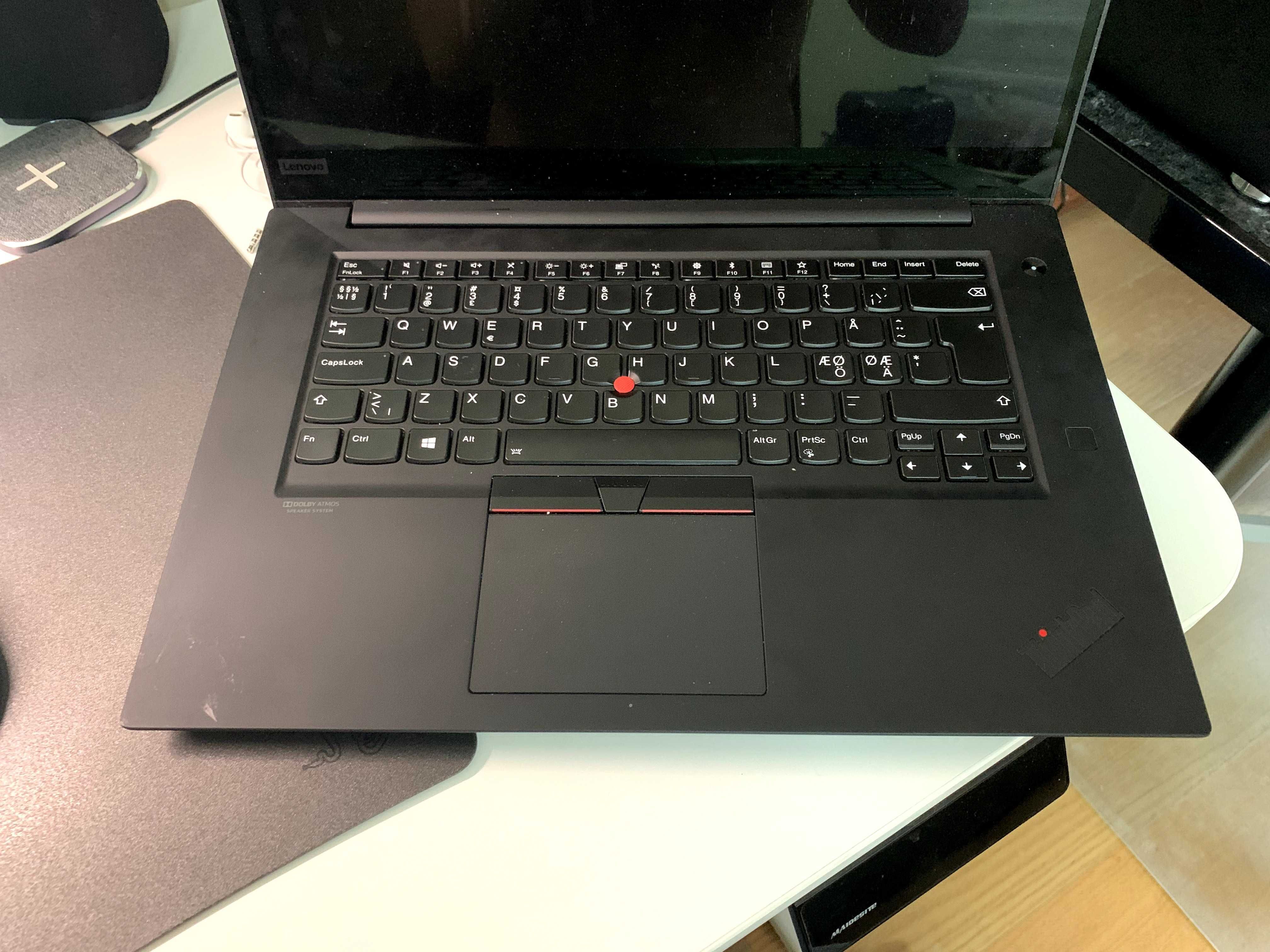 Portátil Lenovo P1 4K Touch, Intel Core i9 8-core + 64GB RAM + 1TB