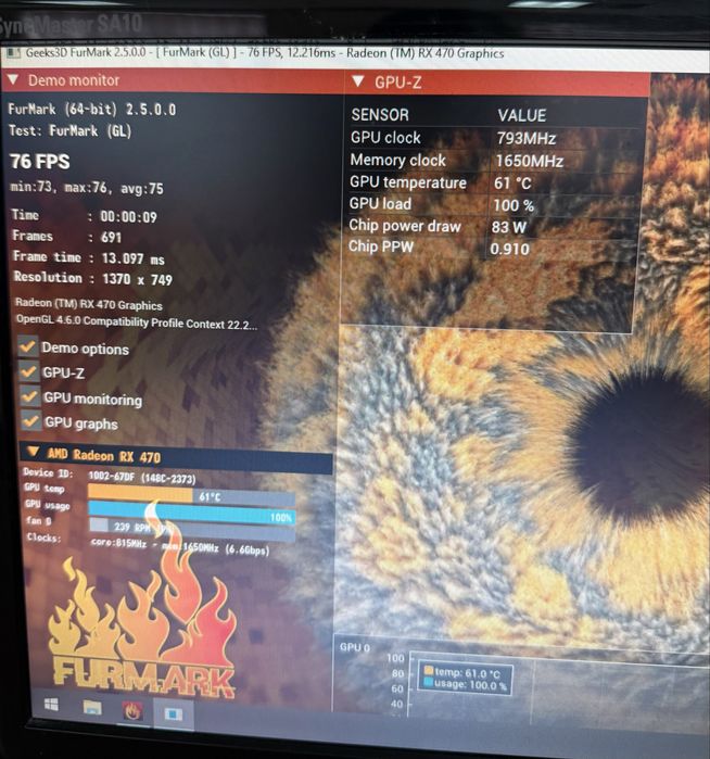 Ігровий Компʼютер / ОЗУ 16GB / Ryzen 5 / RX470 / SSD + HDD