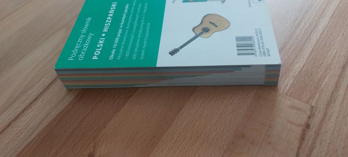 Podręcznikpons słownik obrazkowy języka hiszpanskiego