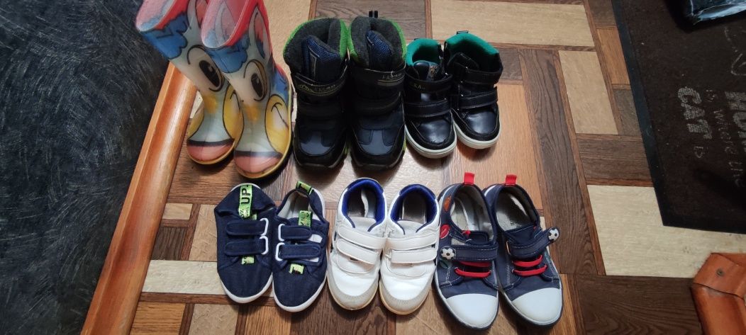 Обувь детская  26-28 зимние, кеды, кроссовки, полуботинки, рез. сапоги