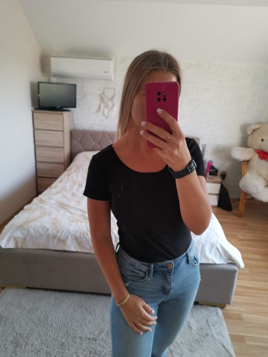 T-shirt czarny rozmiar M