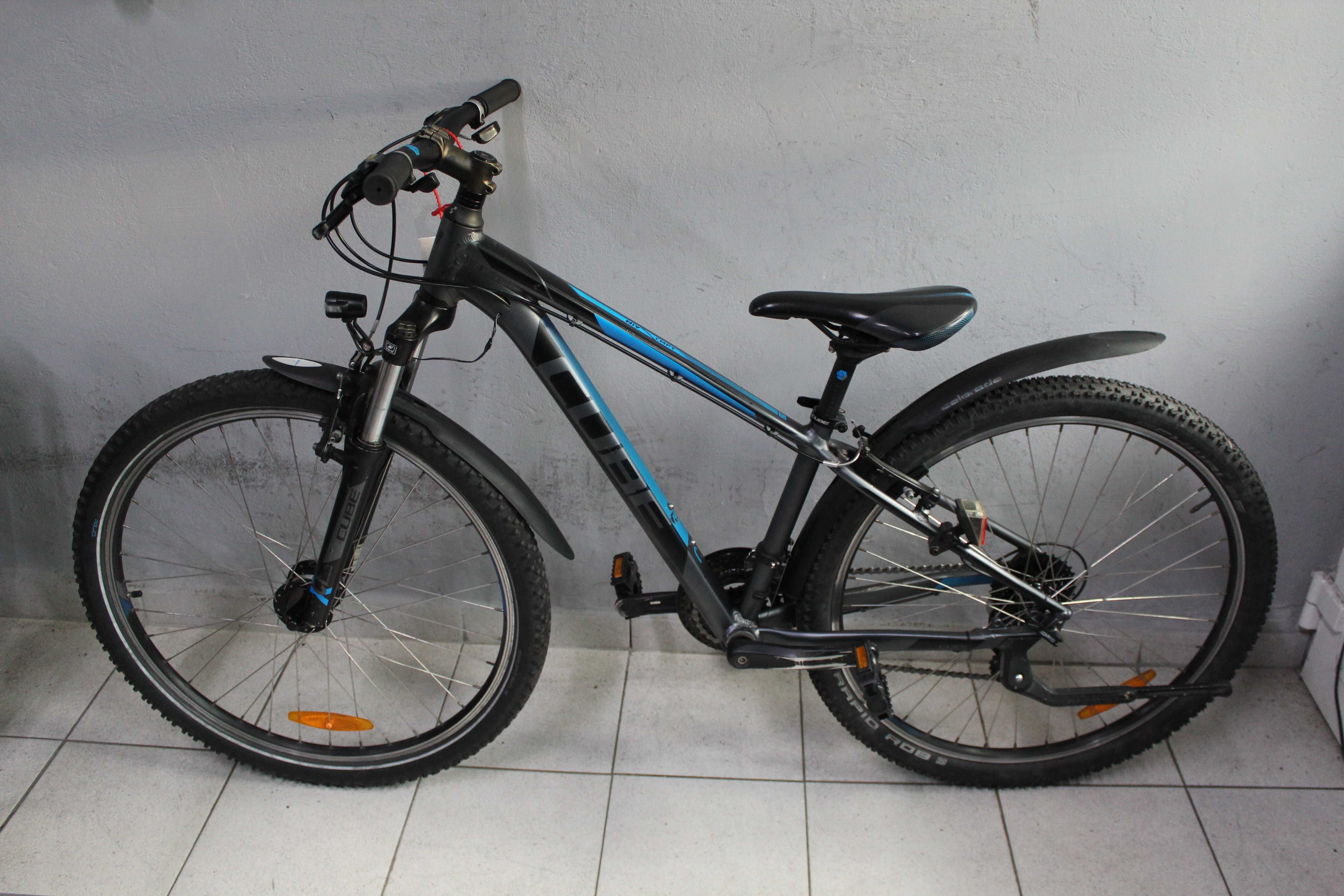 Rower MTB CUBE AIM , Rama 14" S, Koła 27,5",Ham. Tarcz. Oświet na dyna