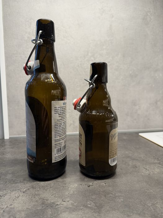 Butelki z ceramicznym kapslem pałąkowym 24 szt.