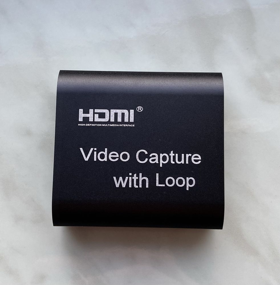 Зовнішня карта відеозахоплення + провід hdmi a hdmi d