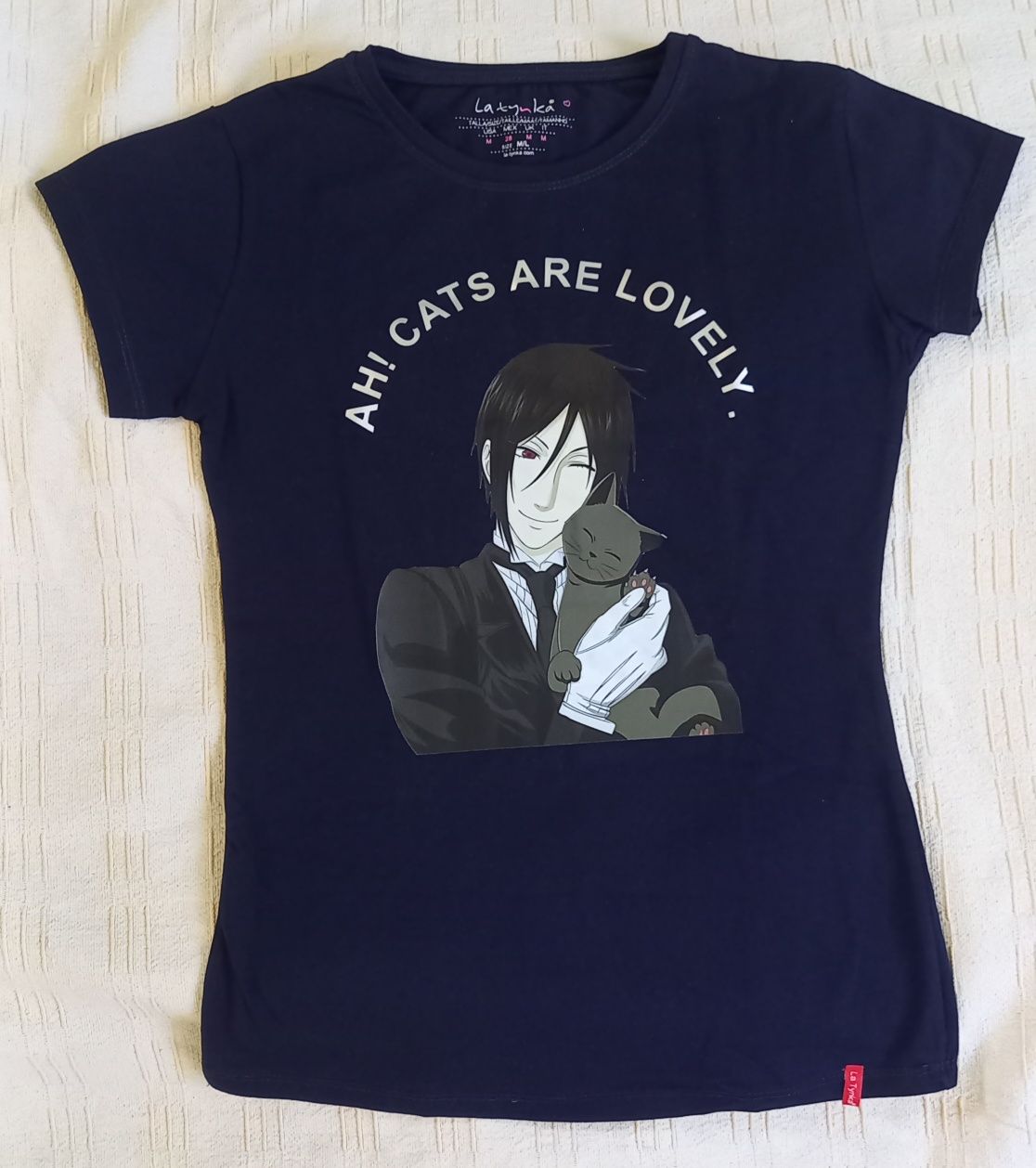 T-shirts  Sebastian Michaelis CATS ARE LOVELY. Rozmir M