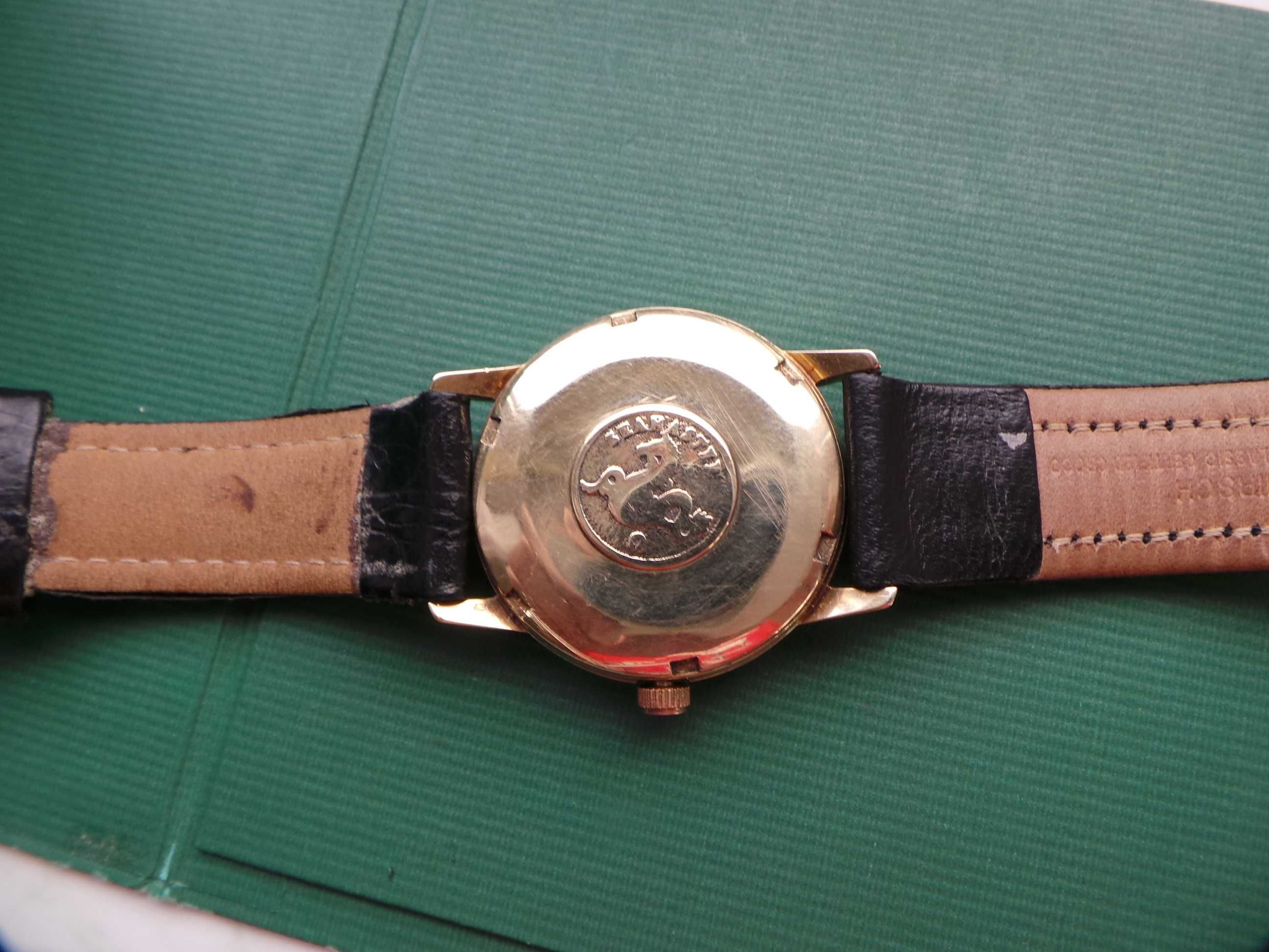 Złoty zegarek omega seamaster 14k