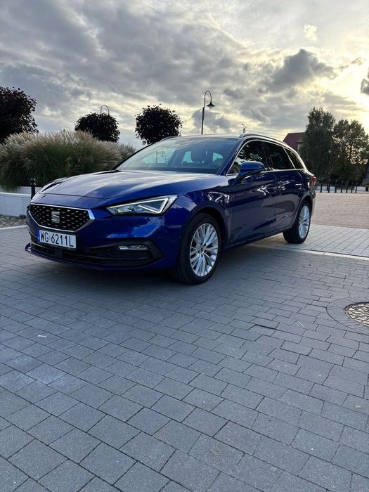 Seat Leon 2.0TDI 150km rej.2021 DSG7 Panorama Virtual FULL LED ACC Top Stan