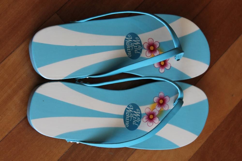 Sandália tradicional do Hawaii (com base em Madeira)