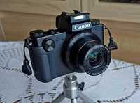 Canon G5x, 24-100mm jasny- f1.8-2.8, 1" 20Mpix Jak nowy.Komplet.