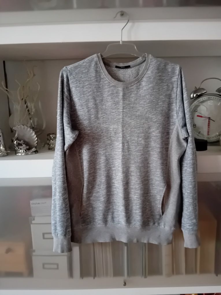 Bluza szara męska młodzieżowa M