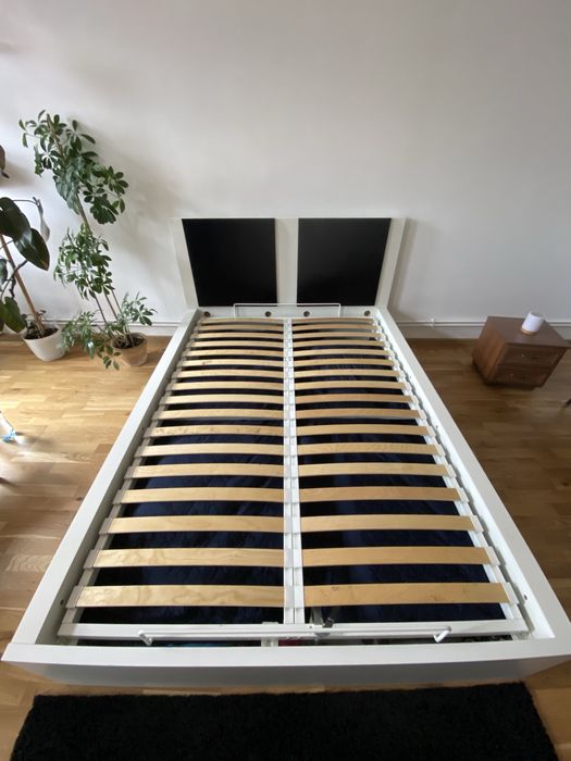 Ikea malm lozko z zasobnikiem 140x200