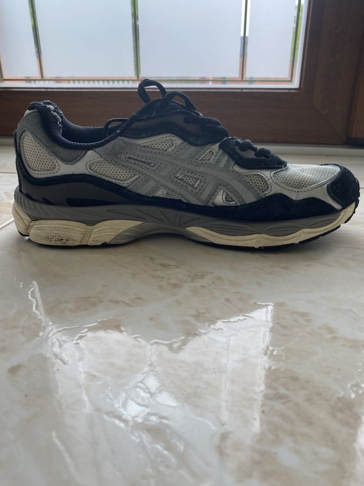 SALE! Asics Gel NYC Graphite Grey Bleck 42 гел нюк