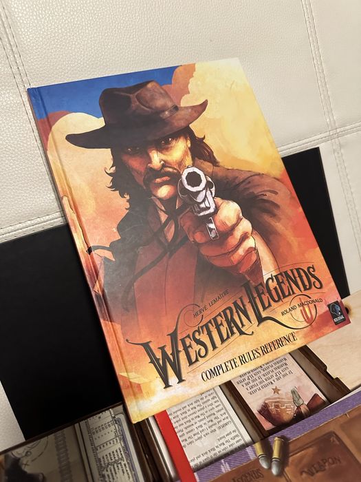 Western Legends + dodatki + żetony + pomalowane figurki + insert!