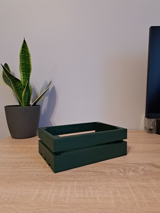 Skrzyneczka prezentowa zielona