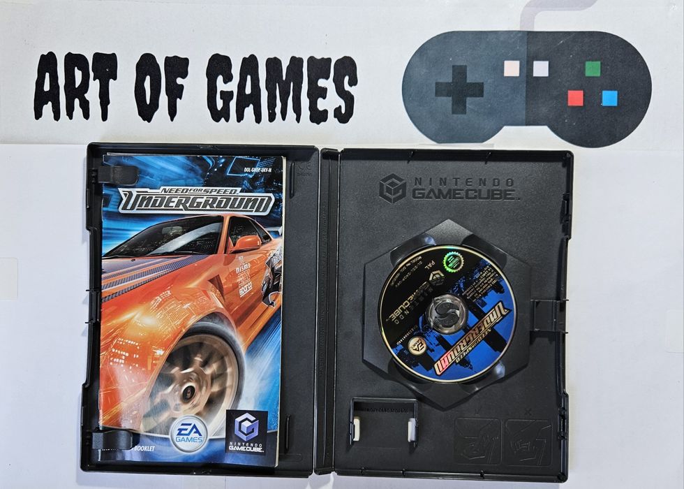Need for Speed Underground Game Cube GameCube Komplet 3xA Fifa 2003