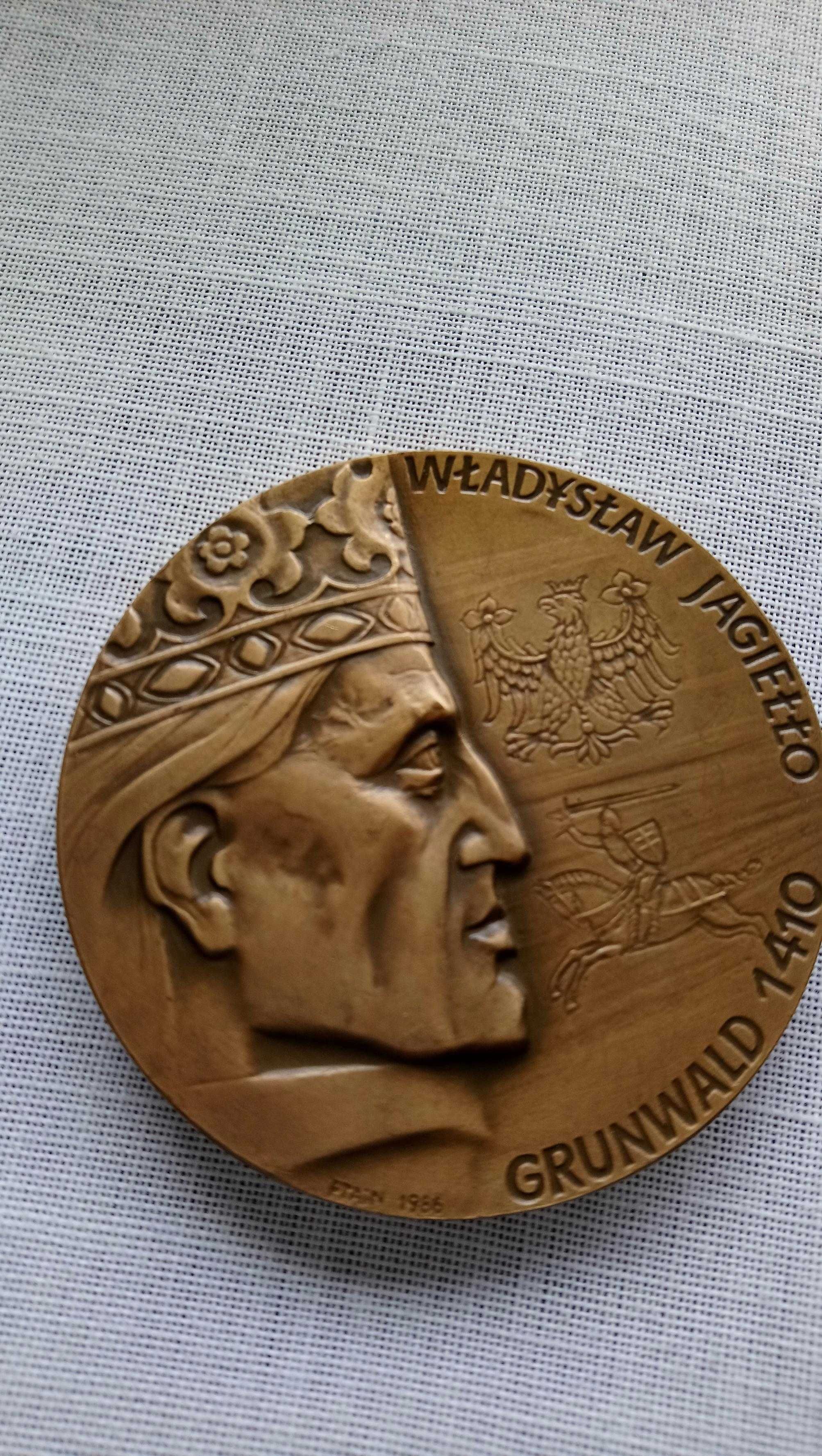 Medal brąz, Władysław Jagiełło Grunwald 1410